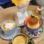 桜林茶寮 - 焼きぷりんせっと、ぷりんパフェなど