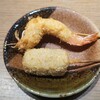 串亭 - 下黒毛和牛サーロイン、上天使の海老