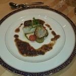ホテルメルパルク東京・フォンテンド・芝 - 魚料理！タイとホタテをソースで