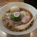 らぁ麺 六花 - ・「味玉鯵中華そば(¥1050)」