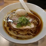 らぁ麺 六花 - ・「味玉中華そば(¥1050)」