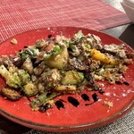 イタリア料理 レガメント - 料理写真:ホタルイカの香草パン粉焼き 春野菜
