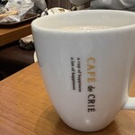 カフェ・ド・クリエ グラン - ドリンク写真:意外と空いてた
