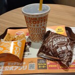 ロッテリア - ドリンク写真:絶品ビーフバーガーセット