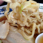 幸めん - つるつるな太麺です