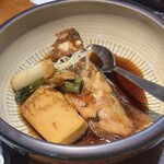 船頭料理 魚庄 - アラカブの煮付け