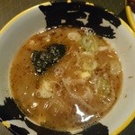 麺屋武蔵 巌虎 - つけダレは店舗共通かな？