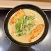 Honkaku Teuchi Moriya Tokyo Ten - とっておきの豆乳うどん “とり天のせ”(1,950円)