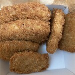 コロッケと…神戸 水野家 - 料理写真:ヘレカツセット（ひとくちヘレカツ4個+和牛ビーフコロッケ2個）890円