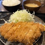 とんかつ瓢 - ロースカツ定食