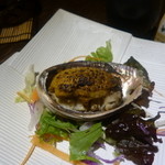 あわ美 - アワビのうに焼き（￥880）