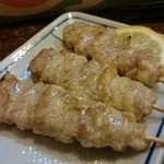 やきとり大吉 - せせり×３。