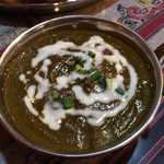 Parathikuresutoran - 羊肉とチーズの薬膳カレー 大盛り