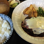 キッチンABC - チーズハンバーグ