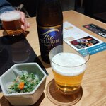 玄品 大宮 ふぐ・うなぎ・かに料理  - プレモル中瓶