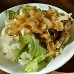 焼肉六福 - サラダ。味も量も満足。