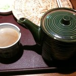 そば酒房 札幌円山 柚 - 蕎麦湯