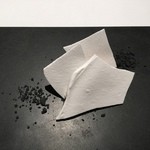 レフェルヴェソンス - デセール：熟成和栗クリームと竹炭プララン（2015/2ランチ）
