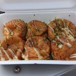 塩たこ焼きのまことや - たこ焼き6個 塩味
