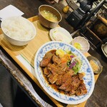 あかねや - 山形豚のポークステーキ