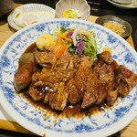 あかねや - 山形豚のポークステーキ