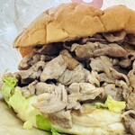 JJ BURGER - 料理写真:ジンギスカンバーガー