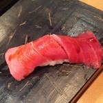 寿司 はせ川 - 天然本マグロトロ♪