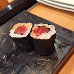 寿司 はせ川 - よこわ海苔巻き♪