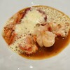 Ristorante Ecru - 料理写真:Pesce オマール・ブルー　-zuppa di pesce-  オマールブルーのソテー アメリケーヌ、カプチーノ風に上から泡