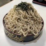三勝 - ざるそば大盛り　640円(税込)