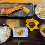 農家れすとらん お結び - 銀鮭みそ焼き