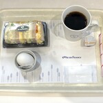 ヴィ・ド・フランス - 料理写真:3セット(ハムたまご&ポテトサラダサンド・ブレンドコーヒー・ゆで卵)