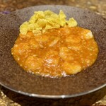 シルクロードガーデン - 海老のチリソース