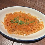 俺のイタリアン - 渡り蟹のトマトクリームスパゲティ