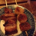 やなしち - ハラミ・つくね塩焼きで