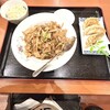 中国家庭料理 謝謝 - 焼肉飯と手作り揚げ餃子のＣセット
