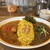 レインボウスパイス - 料理写真:ダブルカレーとラッシー