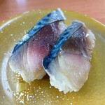 活魚寿司 - 長崎産 自家製〆さば￥220　2026.2.13