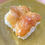 活魚寿司 - 赤貝￥110　2026.2.13