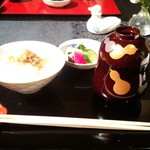 京懐石 りほう - じゃこご飯とみそ汁
