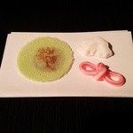 京懐石 りほう - お抹茶に付くお菓子