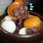 花仙 - 北海道小豆の白玉ぜんざい