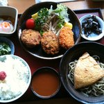 大正庵 - コロッケ定食