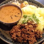 ディッシーズカレー - きょうのコンビプレート 1000円