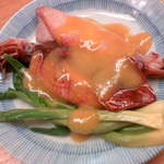 晩杯屋 - アサツキのぬた（やりいかおまけ）１５０円