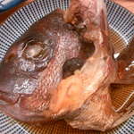 晩杯屋 - 鯛かぶと煮１５０円