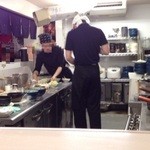 葱次郎 - 厨房の様子