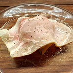 ガリネット - 自家製ハムとサラダ