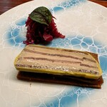 ガリネット - 牛たんとフォアグラのテリーヌと実家の金柑のヌガーグラッセ