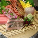 酒粋 醍醐 - お造り５種盛合せ